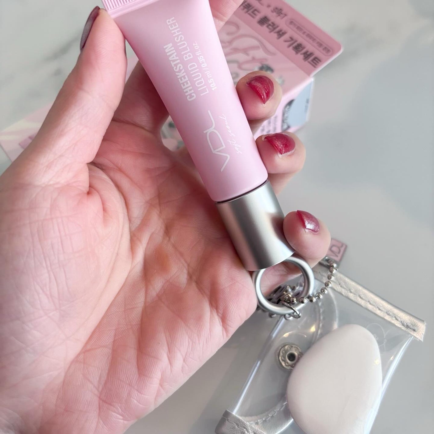 VDL チークステイン リキッド ブラッシャー/VDL/リキッドチークを使ったクチコミ(3枚目)