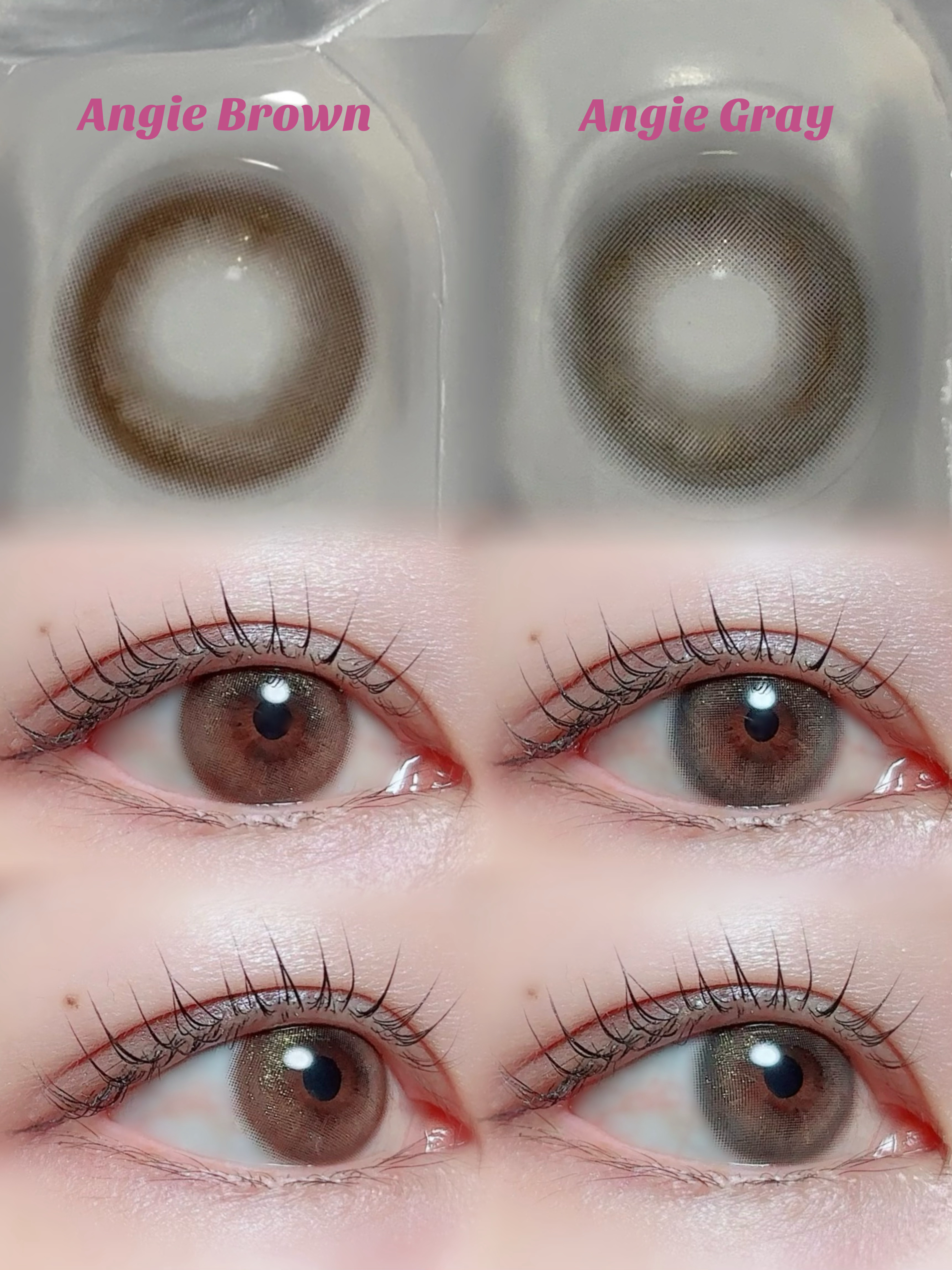 Angie Gray/MANY LENS/カラーコンタクトレンズを使ったクチコミ（2枚目）
