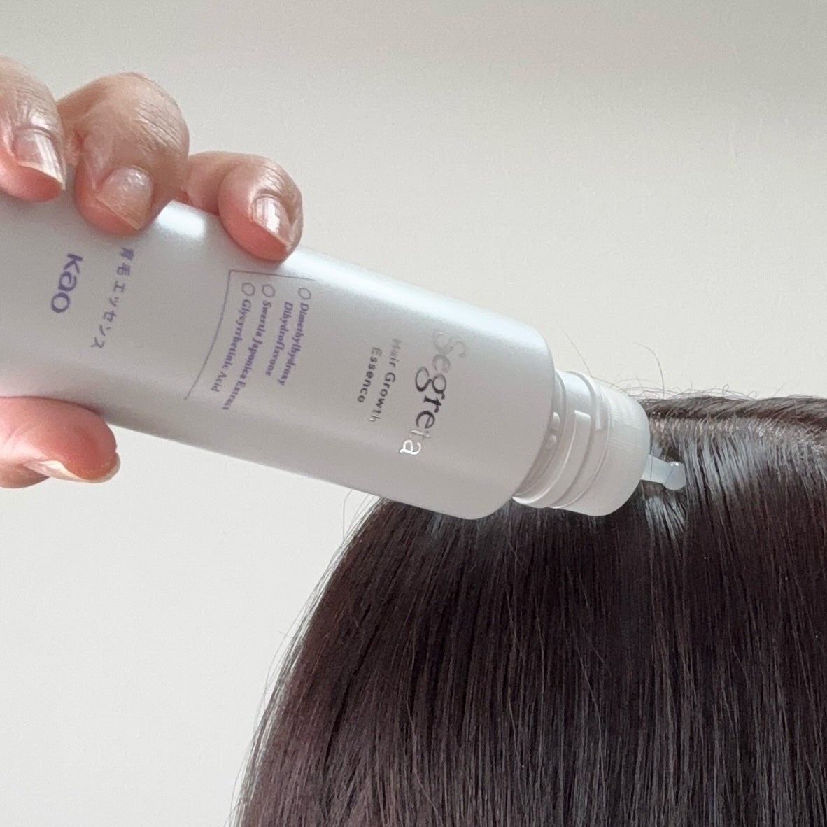 セグレタ 育毛エッセンス/花王/頭皮ローションを使ったクチコミ(4枚目)