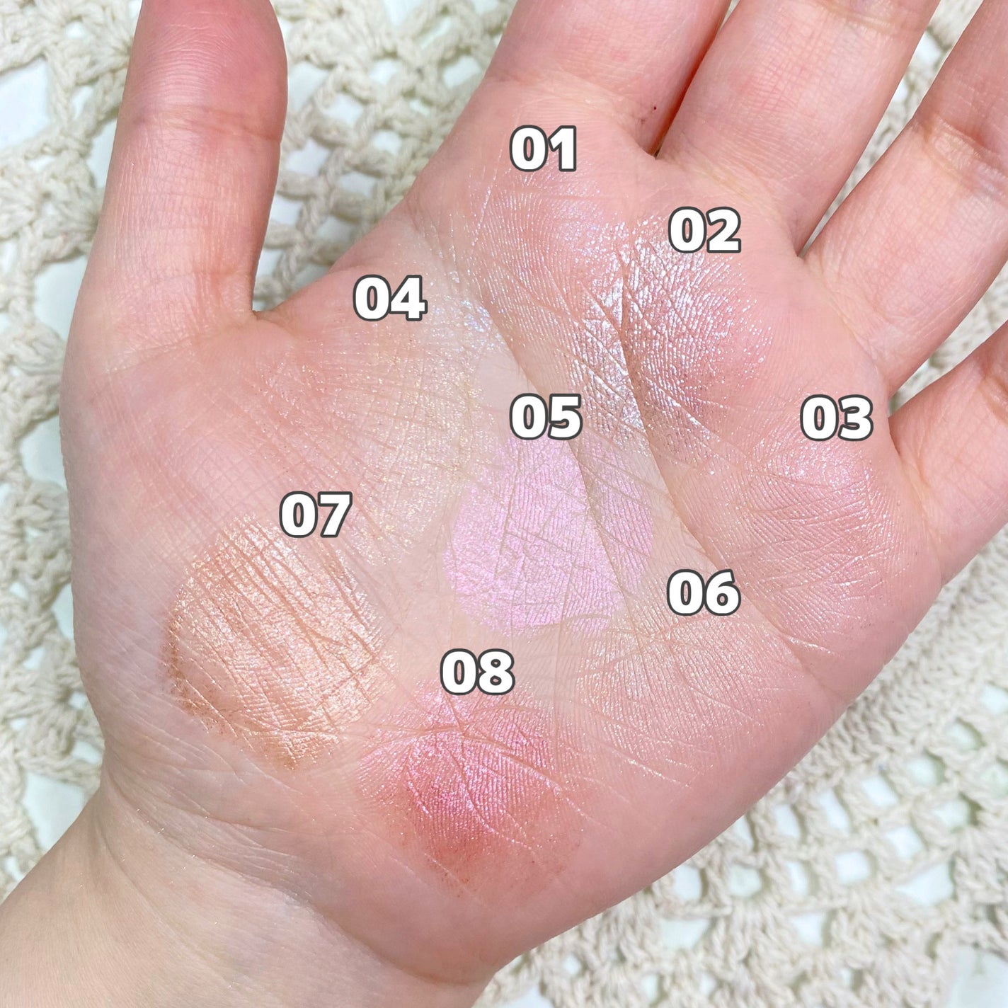 カラーグラム ぷるんジェリービームスティック/Colorgram/グリッターを使ったクチコミ(5枚目)