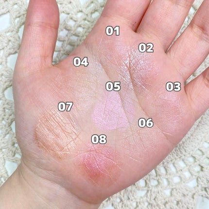 カラーグラム ぷるんジェリービームスティック/Colorgram/グリッターを使ったクチコミ(5枚目)