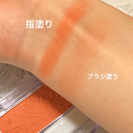 ナチュラル チークN/CEZANNE/パウダーチークを使ったクチコミ(3枚目)