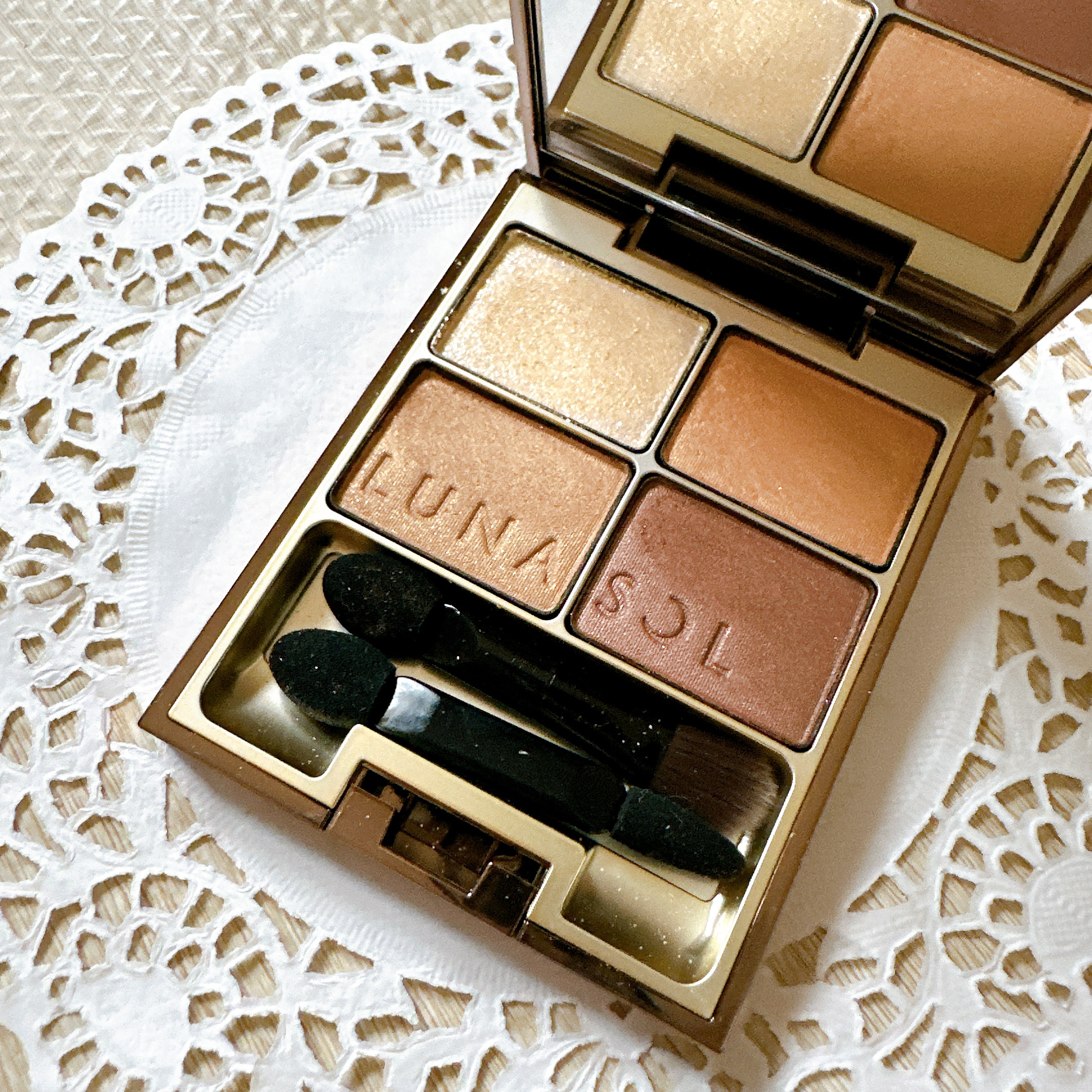 スキンモデリングアイズ/LUNASOL/アイシャドウパレットを使ったクチコミ（3枚目）