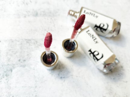 キャンドルライトジュレティント/LoNLy /リップティントを使ったクチコミ(4枚目)