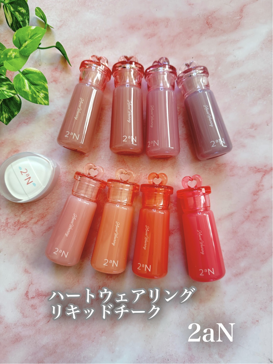 韓国のビューティーブランド
2aN（トゥーエーエヌ） 🇰🇷

@2an_official_jp

💝 ハートウェアリングリキッドチーク
＼ 10月29日発売 ／

みずみずしいリキッドテクスチャーで、
内側からにじむような血色感を演出