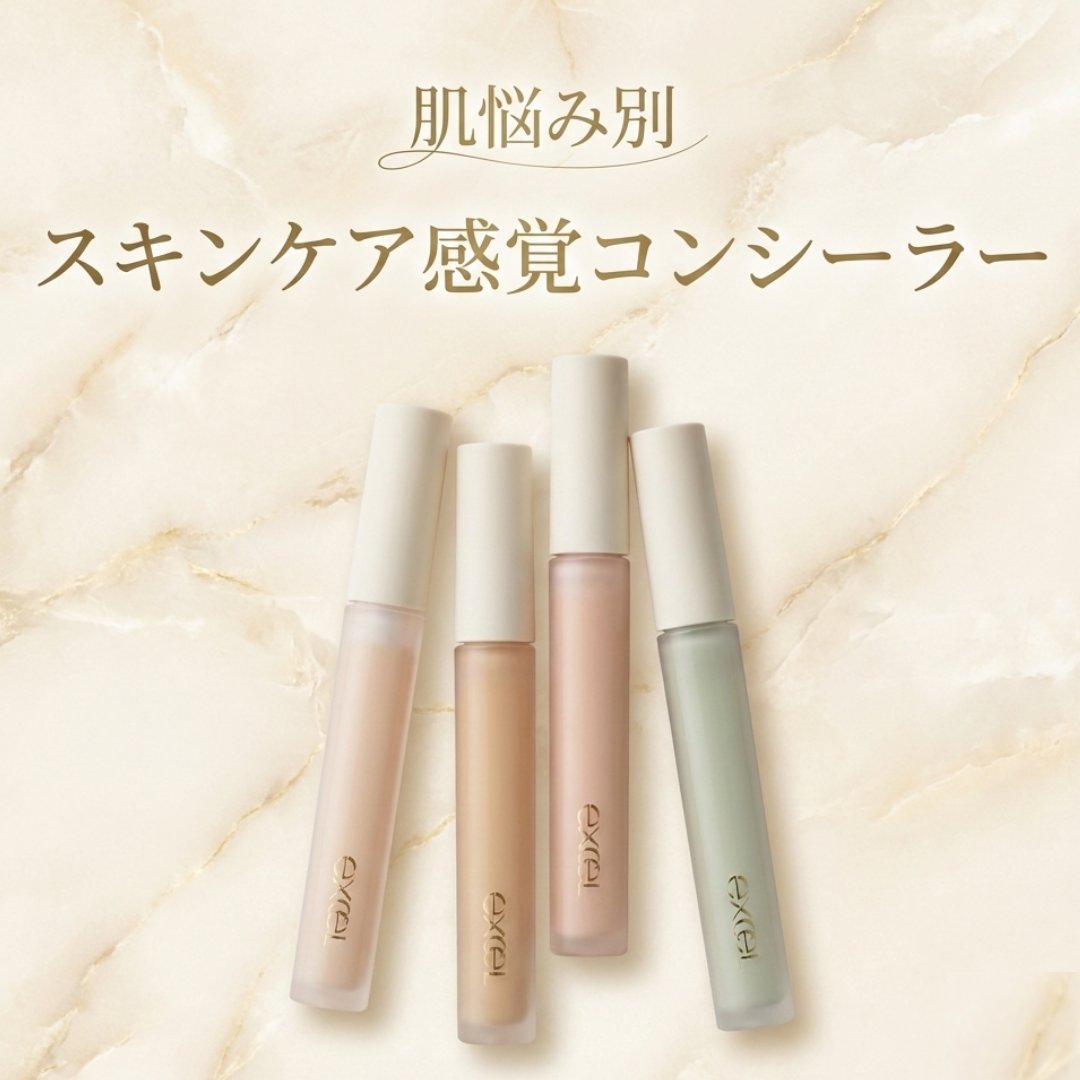 エシリアル セラムコンシーラー/excel/リキッドコンシーラーを使ったクチコミ（1枚目）