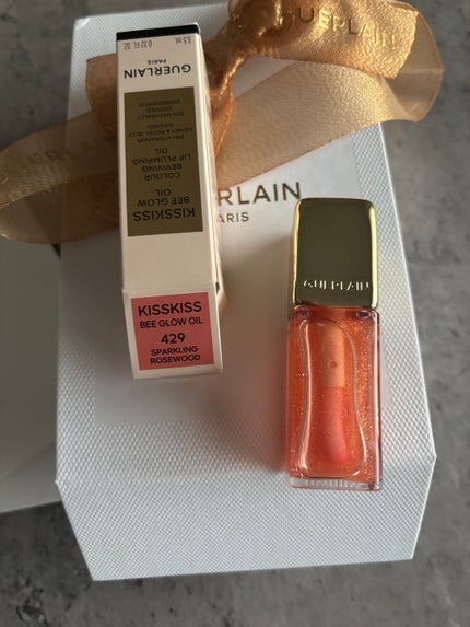 キスキス ビー グロウ オイル/GUERLAIN/リップグロスを使ったクチコミ(2枚目)