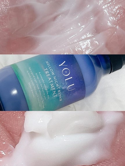 ヨル メロウナイトリペアシャンプー/トリートメント/YOLU/市販シャンプーを使ったクチコミ(3枚目)