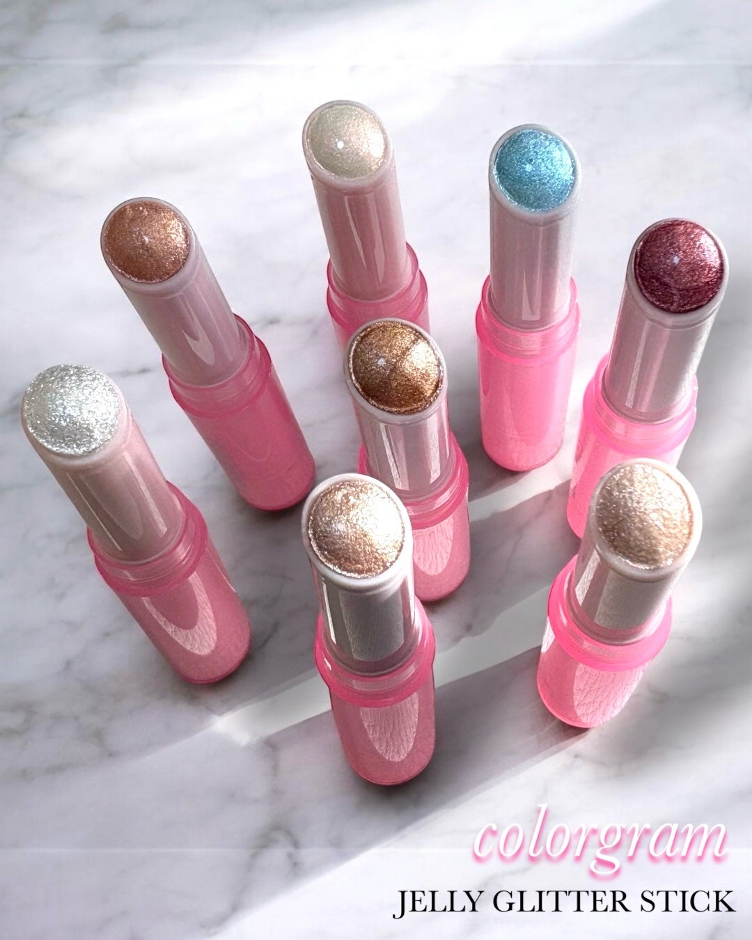 カラーグラム ぷるんジェリービームスティック/Colorgram/グリッターを使ったクチコミ(1枚目)