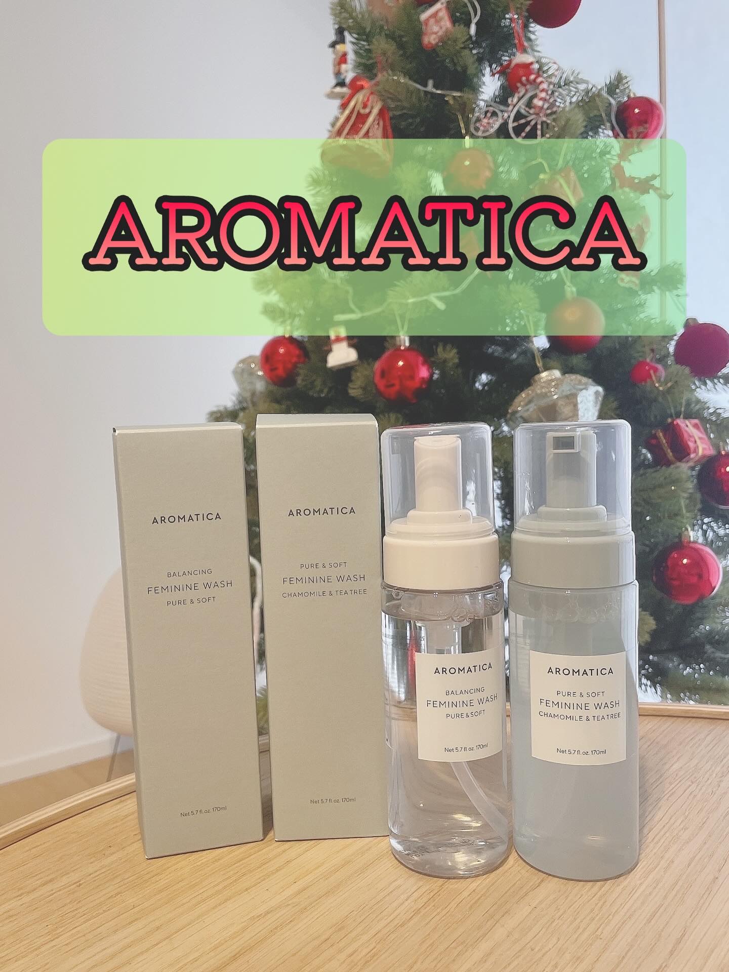 ピュア＆ソフトフェミニンウォッシュ /AROMATICA/デリケートゾーンケアを使ったクチコミ（1枚目）