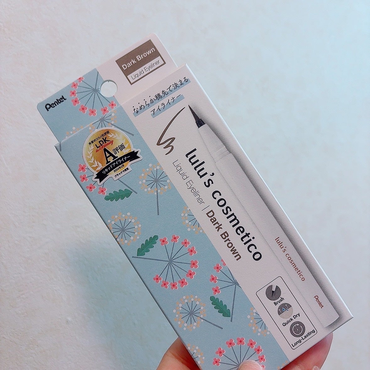 リキッドアイライナー/ルルズコスメティコ/リキッドアイライナーを使ったクチコミ(1枚目)