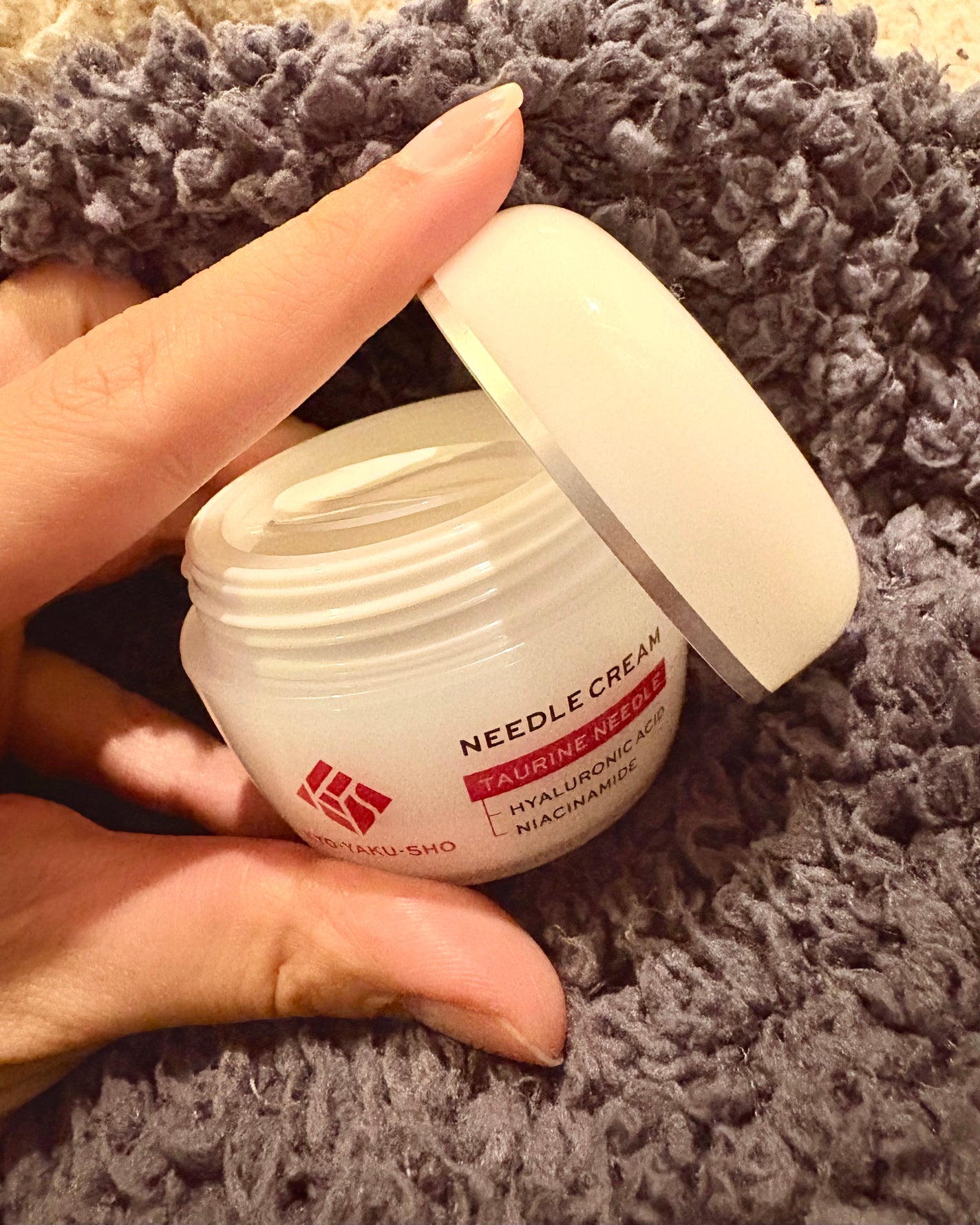 京薬粧 薬用ニードルクリーム/京薬粧/フェイスクリームを使ったクチコミ(1枚目)