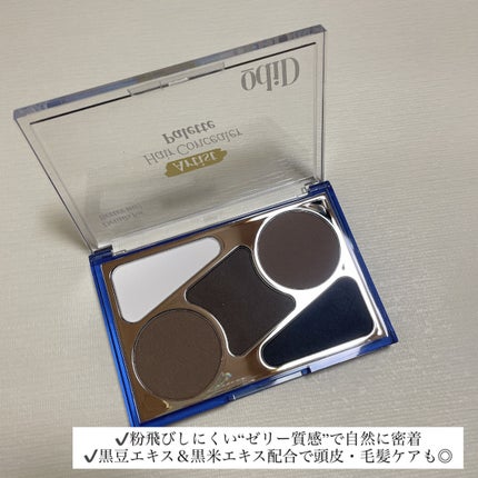 ヘアコンシーラーパレット&アーティスト デュアルブラシ/odiD/その他スタイリングを使ったクチコミ(3枚目)