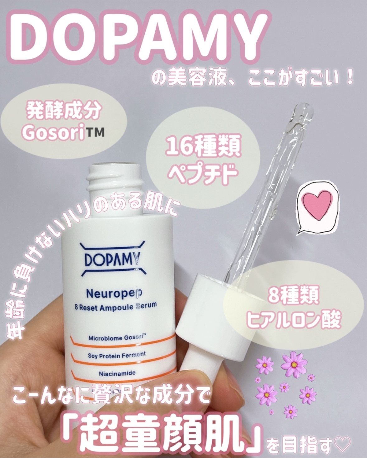 Neuropep 8 Reset  Ampoule Serum/DOPAMY/美容液を使ったクチコミ（2枚目）