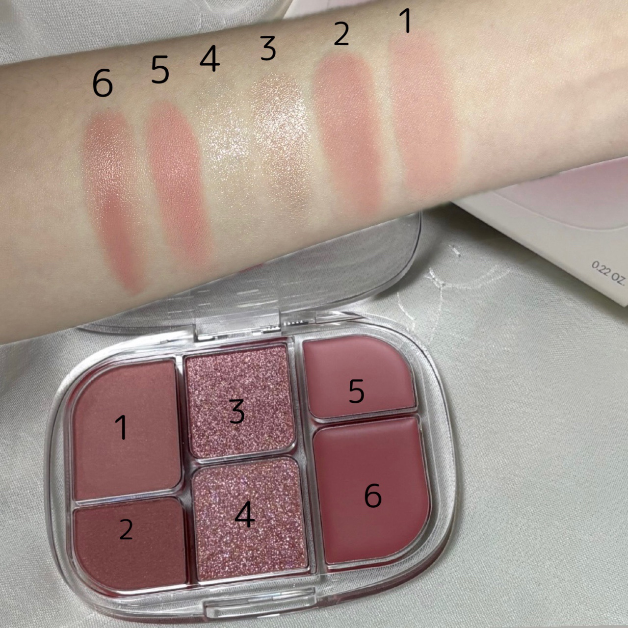 ソフトシアーマルチパレット/wakemake/アイシャドウパレットを使ったクチコミ（3枚目）