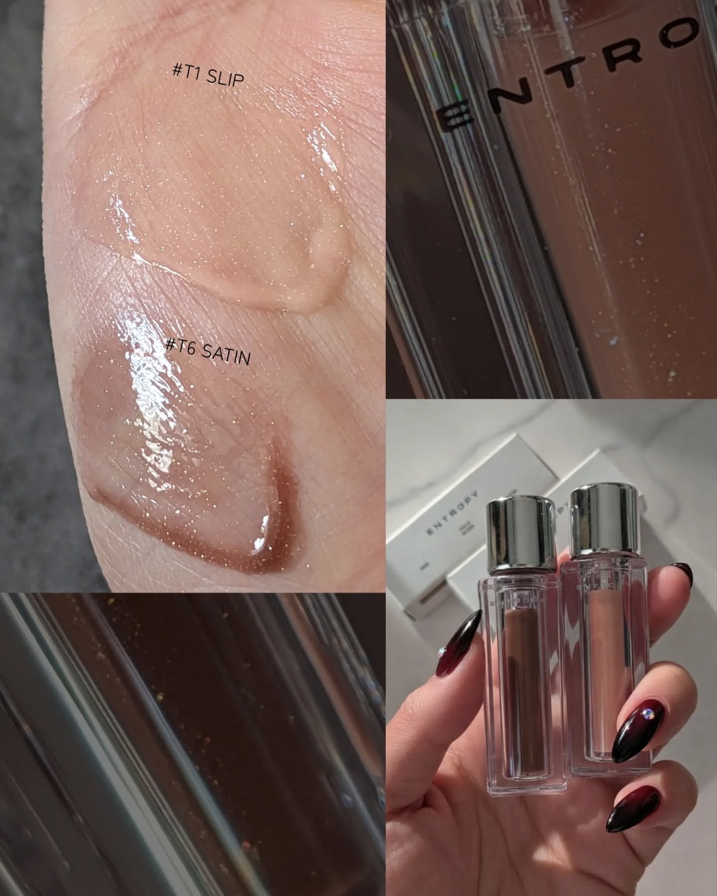 チュールグロス/ENTROPY/リップグロスを使ったクチコミ（2枚目）