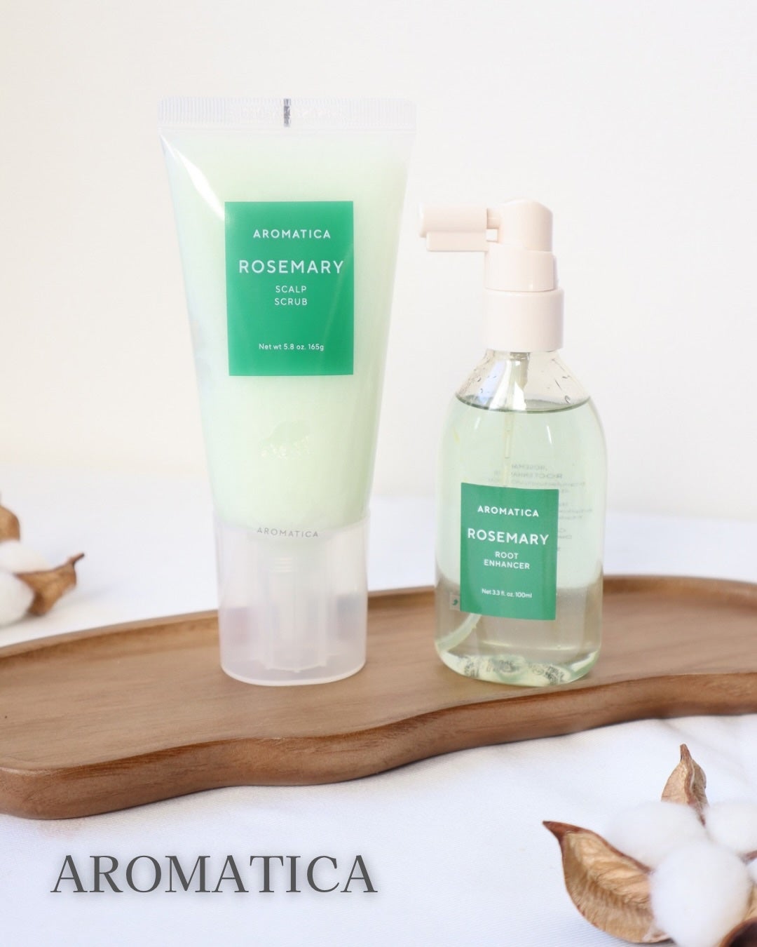 ローズマリー スカルプ スクラブ/AROMATICA/ヘッドスクラブを使ったクチコミ(1枚目)