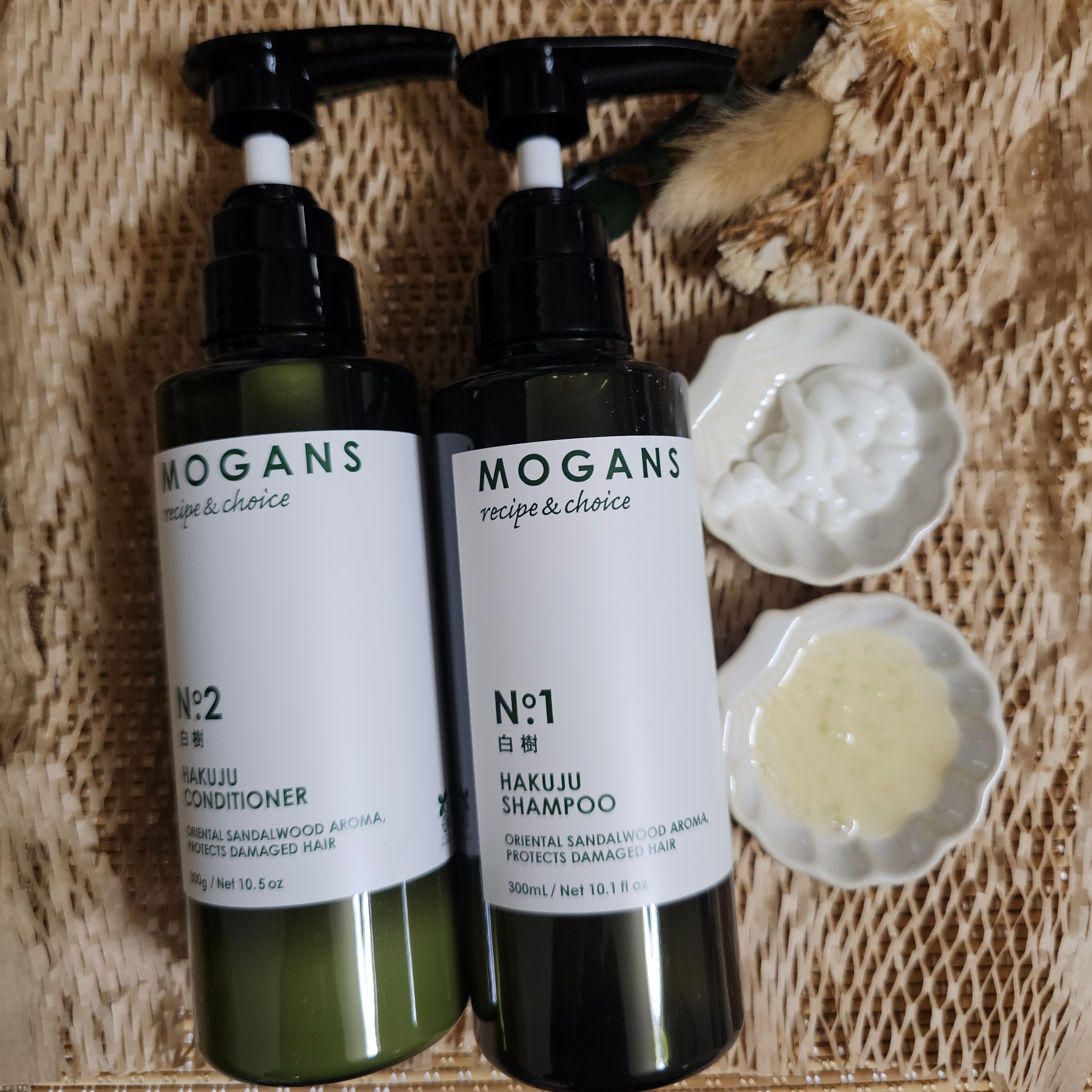 ノンシリコン アミノ酸 シャンプー/コンディショナー白樹（はくじゅ）/MOGANS/市販シャンプーを使ったクチコミ（1枚目）