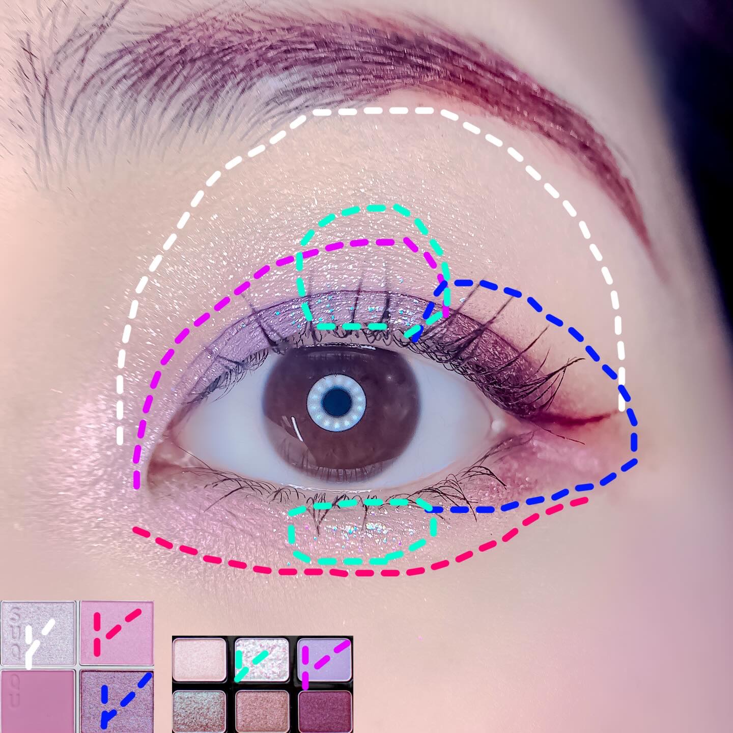 スプリング/サマー コレクション 限定アイパレット2種/shu uemura/アイシャドウパレットを使ったクチコミ（2枚目）