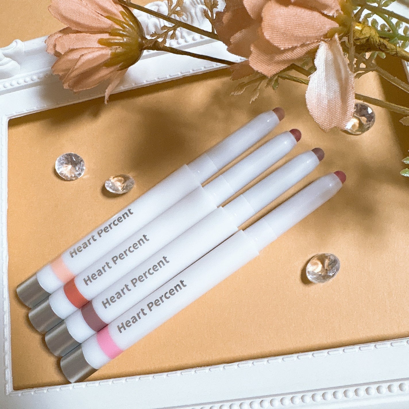 ドットオンムードワンウェイグロイティント/Heart Percent/リップティントを使ったクチコミ(5枚目)