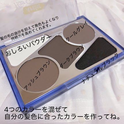 アーティストライン ヘアコンシーラーパレット/odiD/その他スタイリングを使ったクチコミ(2枚目)