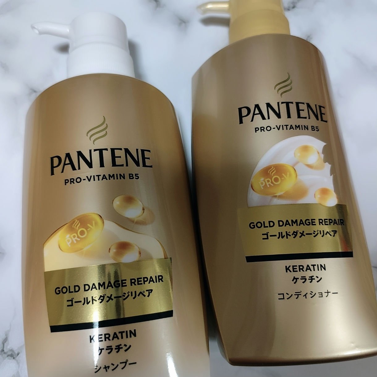 パンテーン
ゴールドダメージリペア
シャンコンのお得セット、ドラストで。
香り好き。泡立ちも好き。安くて嬉しい。イメージキャラクターが推し、と来たら買うよ。トリートメントも欲しい。
#パンテーン
 #うるふわ髪アプデ計画 