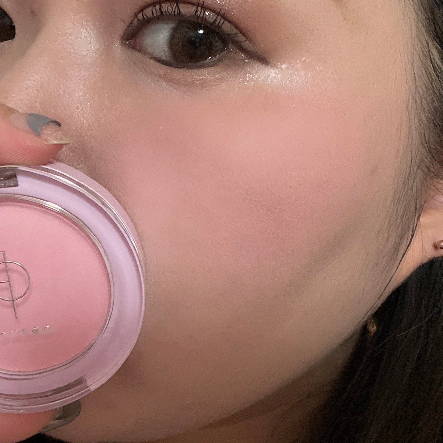 ピュアブラッシャー パフ付き/フォレンコス/パウダーチークを使ったクチコミ(4枚目)