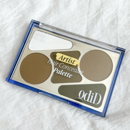 ヘアコンシーラーパレット&アーティスト デュアルブラシ/odiD/その他スタイリングを使ったクチコミ(2枚目)