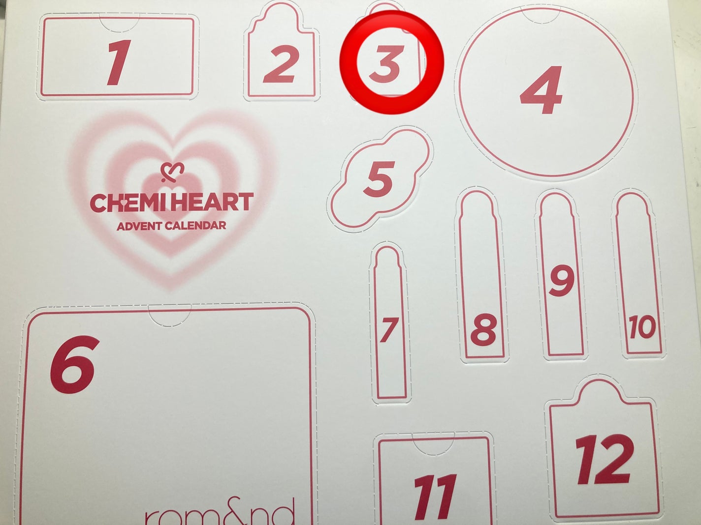 ユヅキッサン on LIPS 「ロムアンドケミハートアドベントカレンダー3日目!3日目は二つ目..」(2枚目)