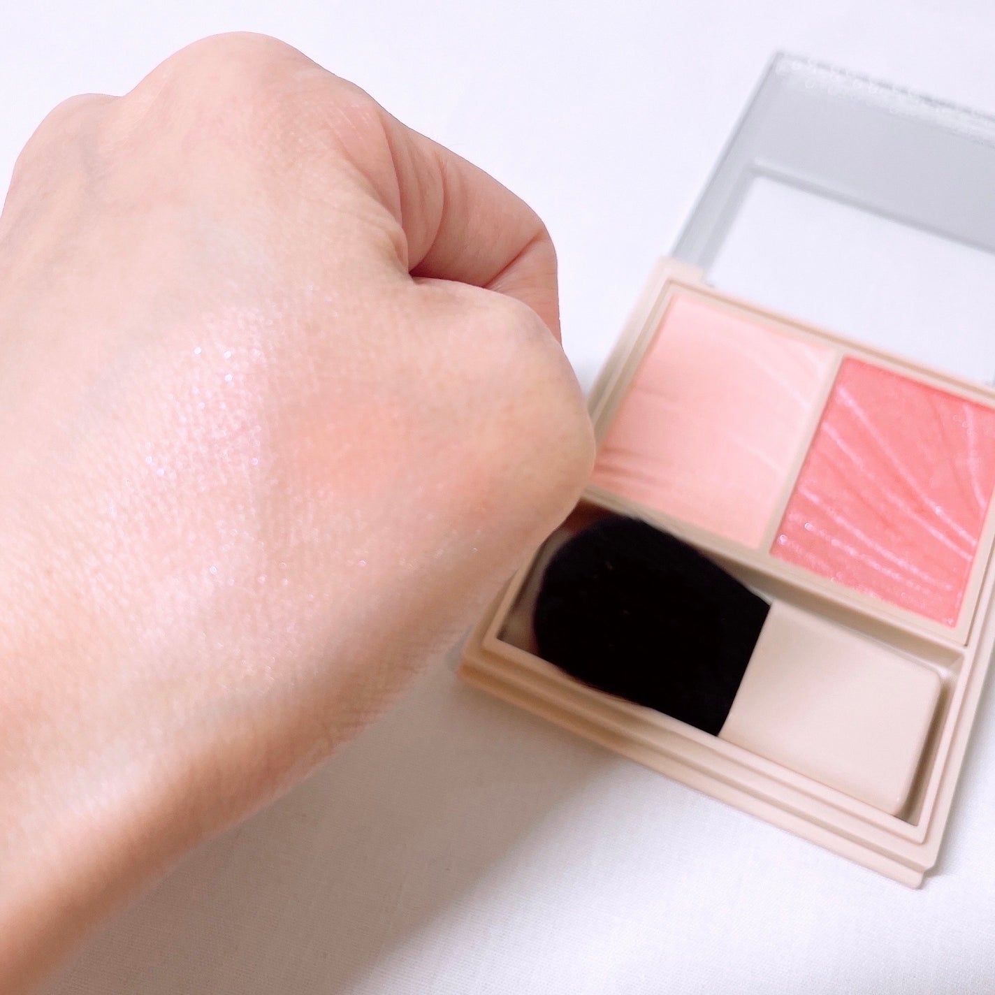 レイヤード フルリ チーク/Visée/パウダーチークを使ったクチコミ(5枚目)