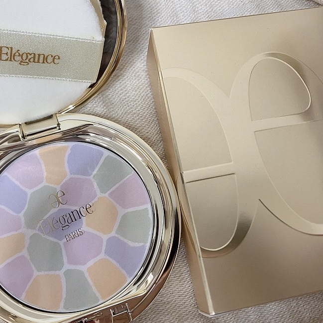 ラ プードル オートニュアンス/Elégance/プレストパウダーを使ったクチコミ（2枚目）