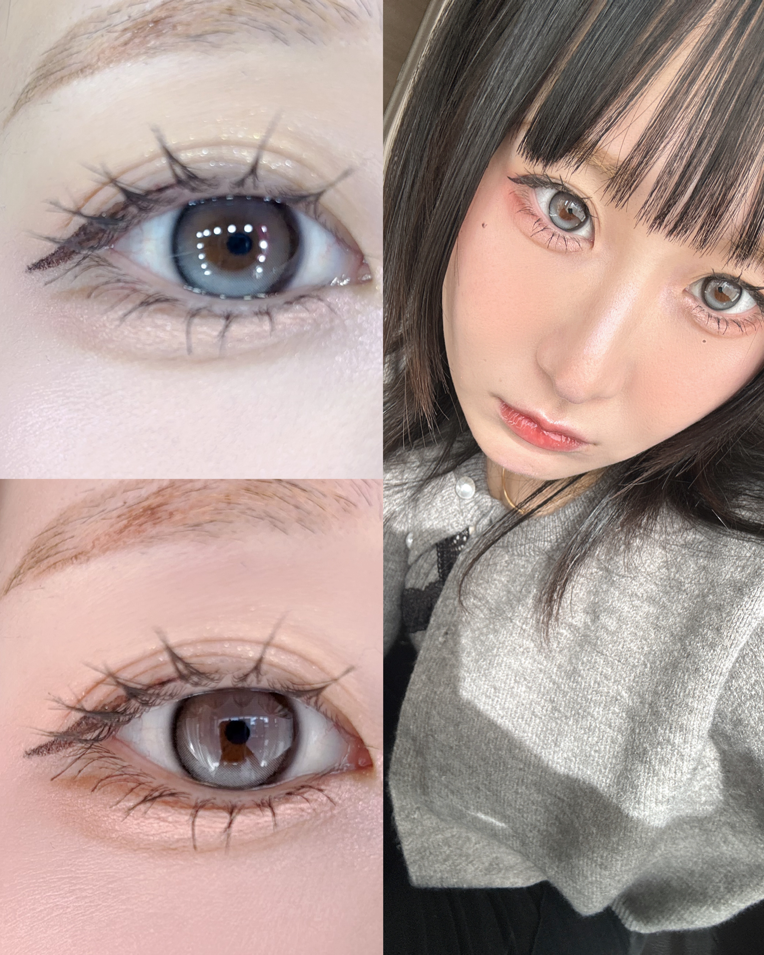 I-GIRL ONE PICK/蜜のレンズ/１ヶ月（１MONTH）カラコンを使ったクチコミ（2枚目）