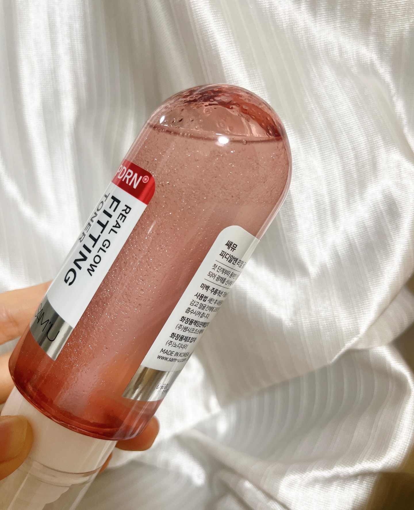 PDRNリアルグロウフィッティングトナー/SAM'U/ミスト状化粧水を使ったクチコミ（3枚目）