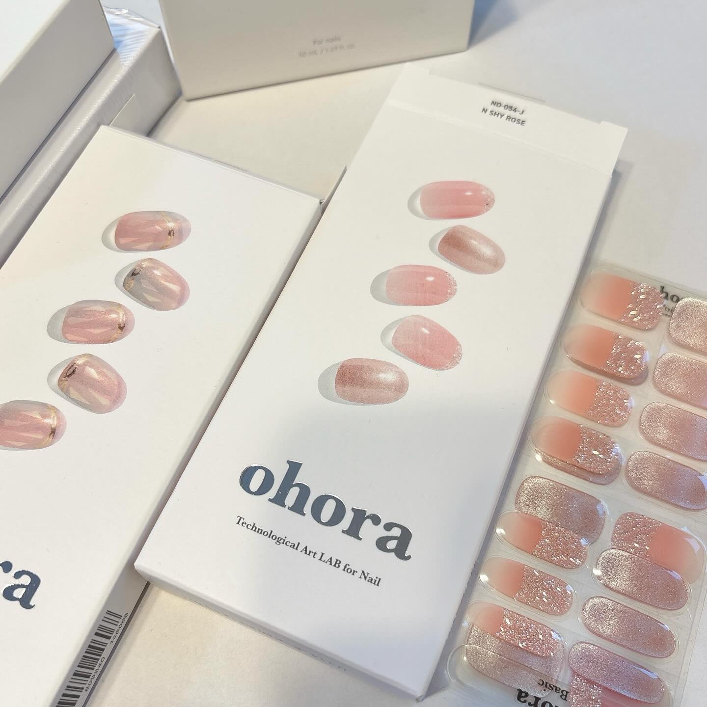 セミキュアジェルネイル（ハンド）/ohora/ネイルシールを使ったクチコミ（2枚目）