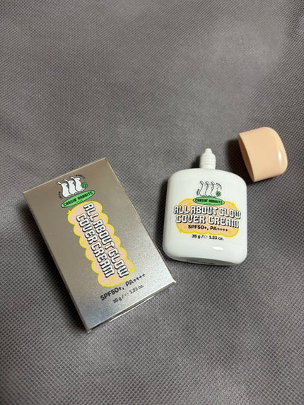 オールアバウトグロウカバークリーム/CHASIN'RABBITS/日焼け止めクリームを使ったクチコミ(1枚目)