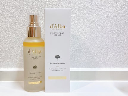 ダルバ ホワイトトリュフファーストスプレーセラム/ダルバ/ミスト状化粧水を使ったクチコミ(1枚目)
