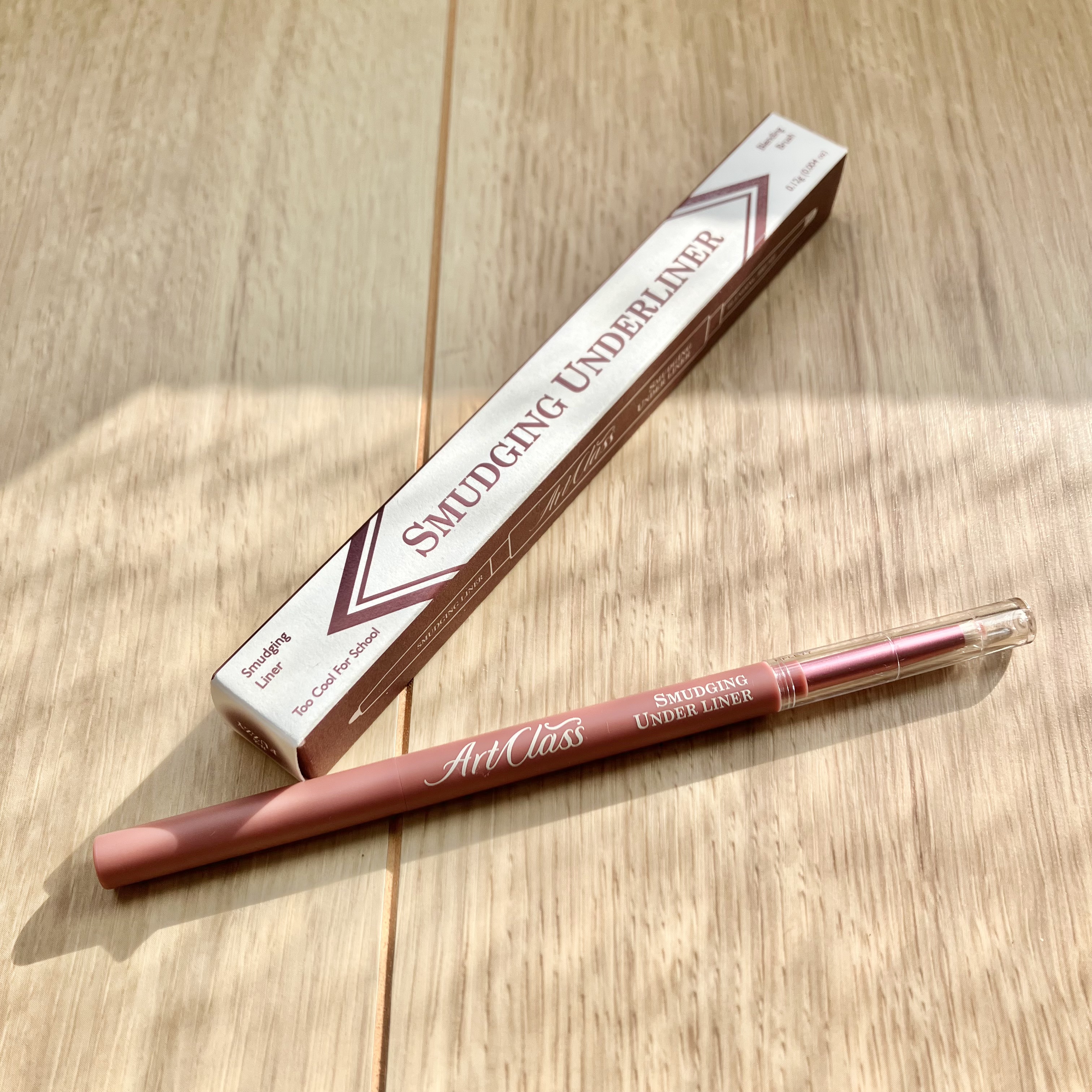アートクラス スマージングアンダーライナー/too cool for school/ペンシルアイライナーを使ったクチコミ（1枚目）