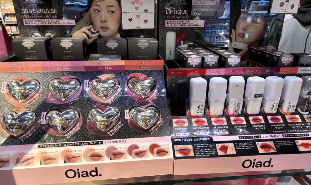 リップティーク/oiad/口紅を使ったクチコミ（1枚目）