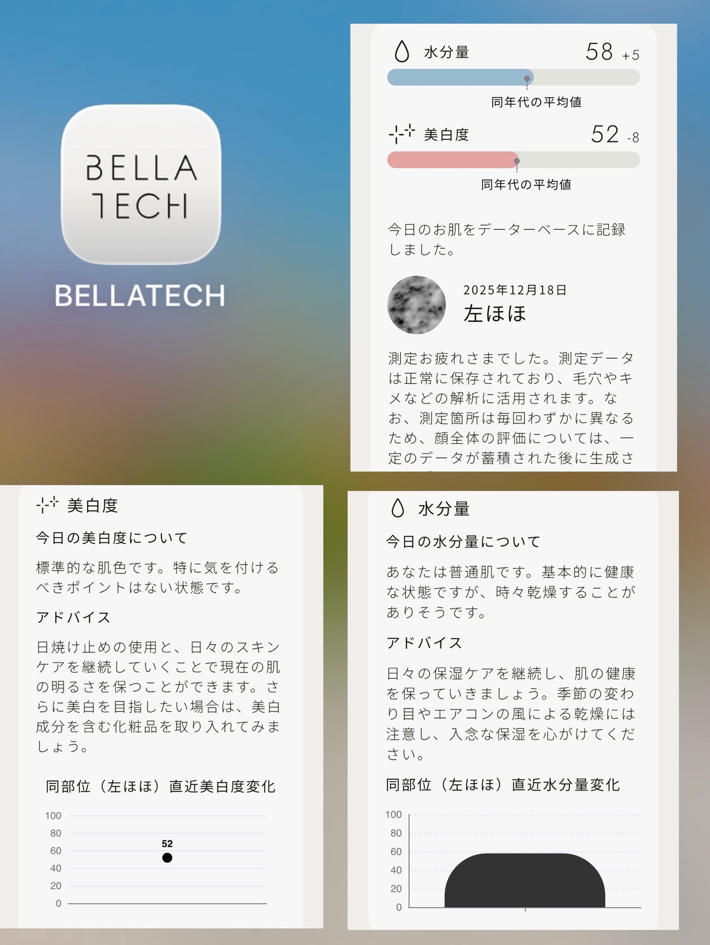 スキンスキャナー/BELLATECH/その他スキンケアグッズを使ったクチコミ(5枚目)