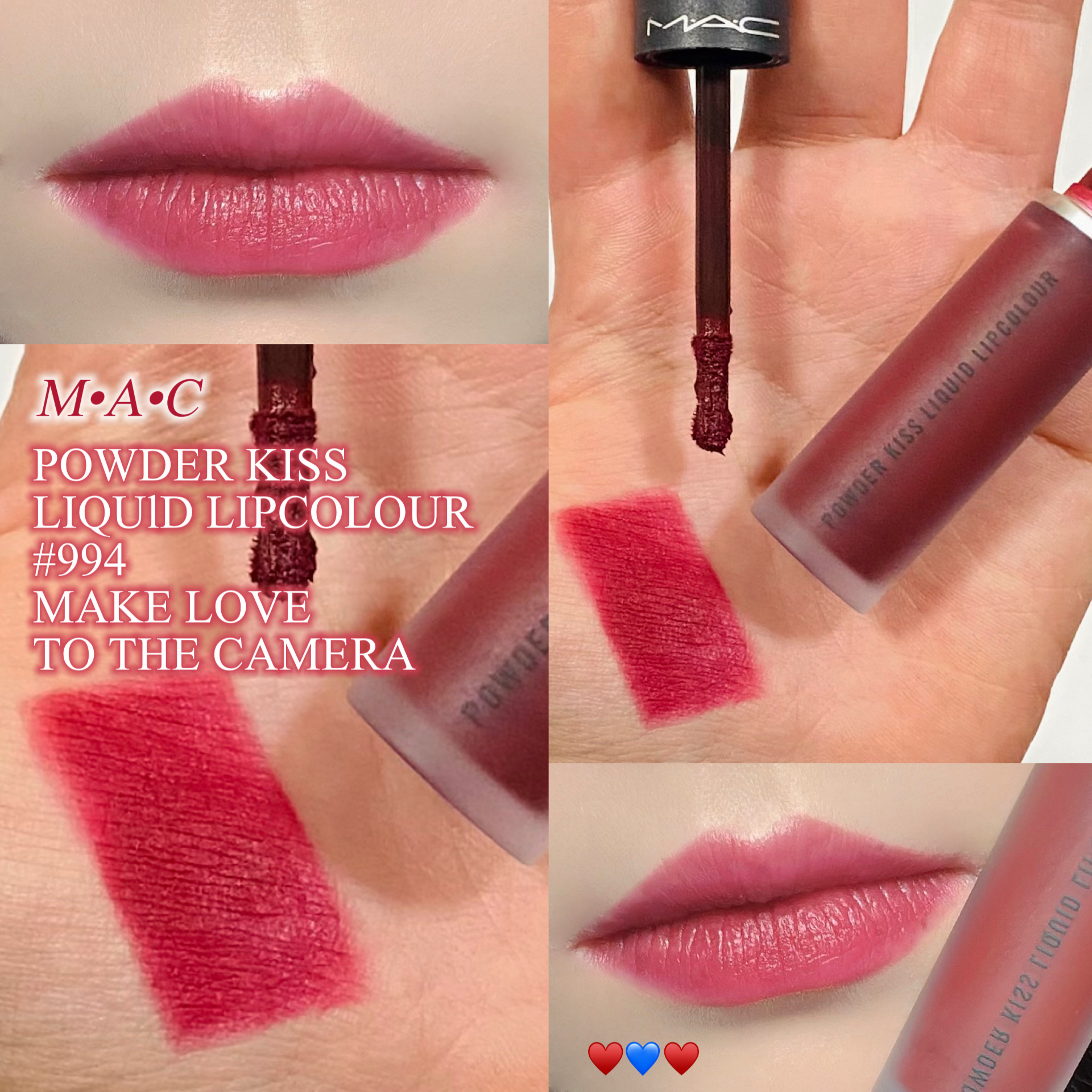 パウダー キス リキッド リップカラー/M・A・C/口紅を使ったクチコミ（1枚目）