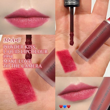 パウダー キス リキッド リップカラー/M・A・C/口紅を使ったクチコミ(1枚目)