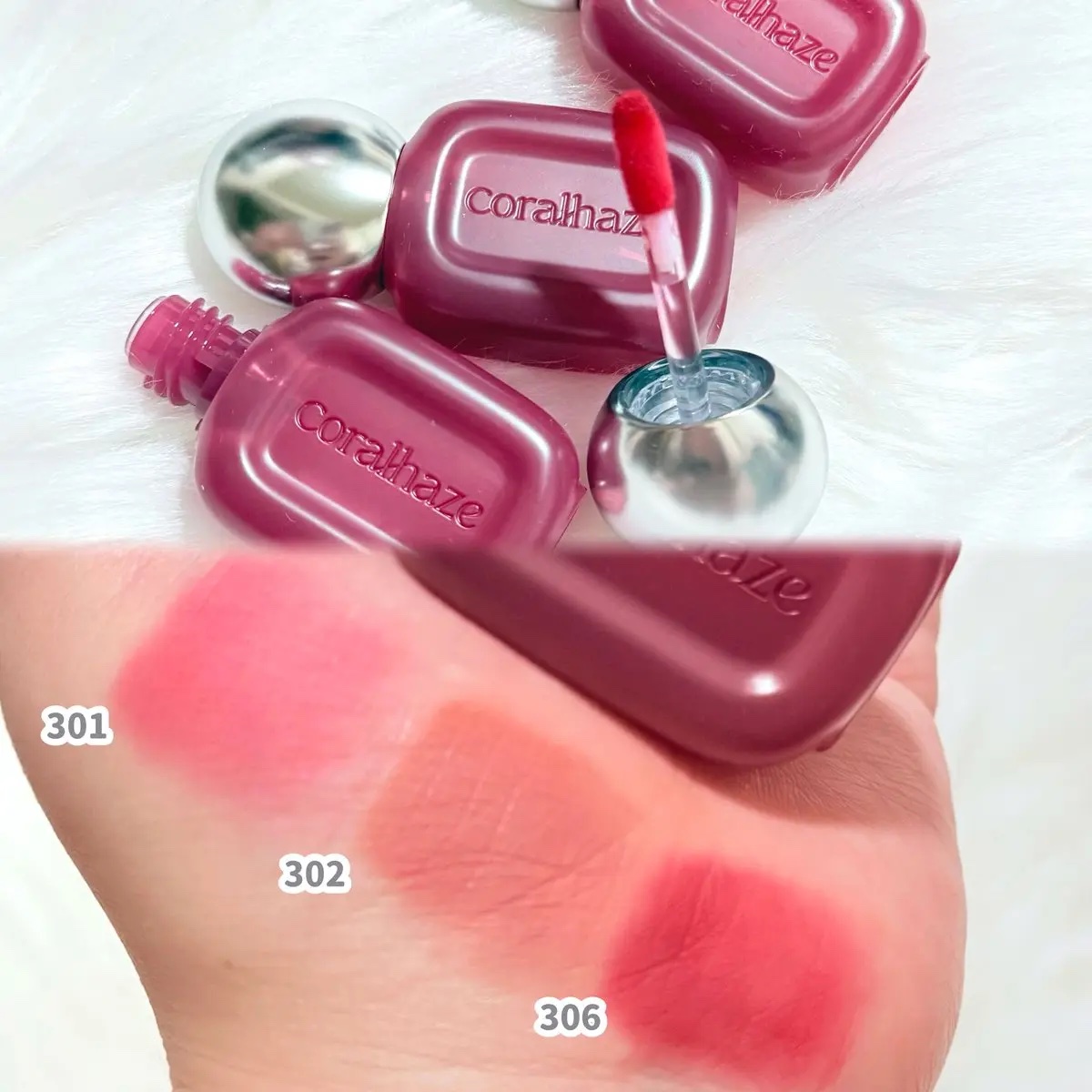 ベア ベルベット ティント/Coralhaze/リップティントを使ったクチコミ（2枚目）