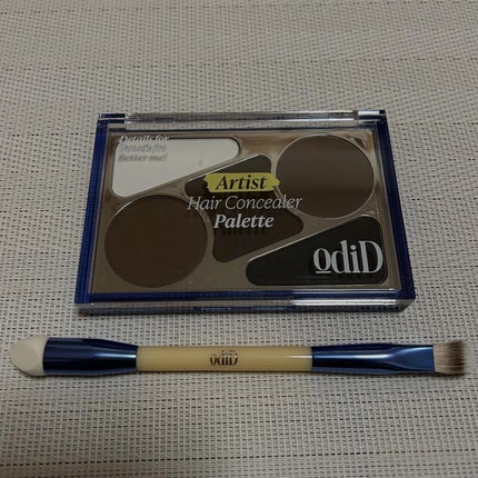 ヘアコンシーラーパレット&アーティスト デュアルブラシ/odiD/その他スタイリングを使ったクチコミ(1枚目)