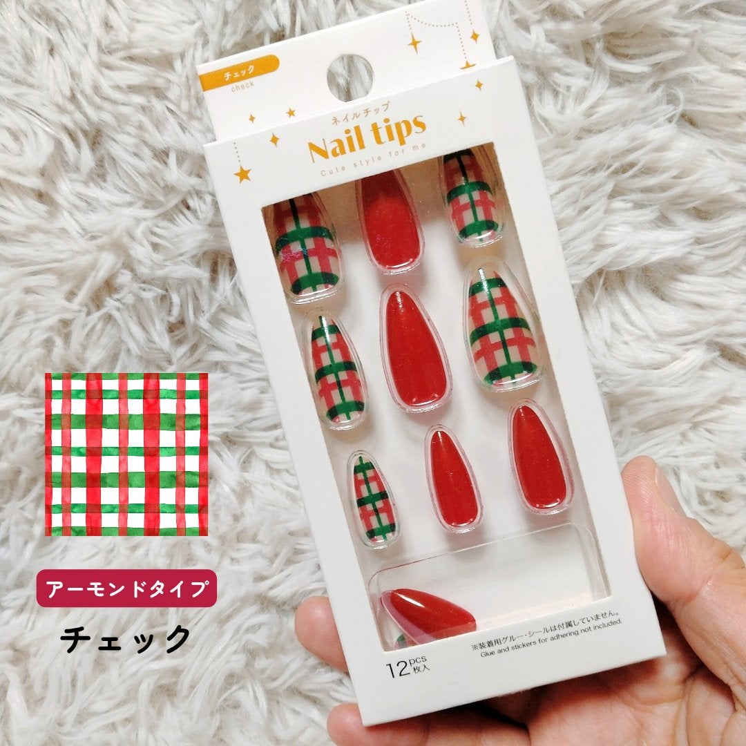 ネイルチップ(ハンド)/DAISO/ネイルチップ・パーツを使ったクチコミ(4枚目)