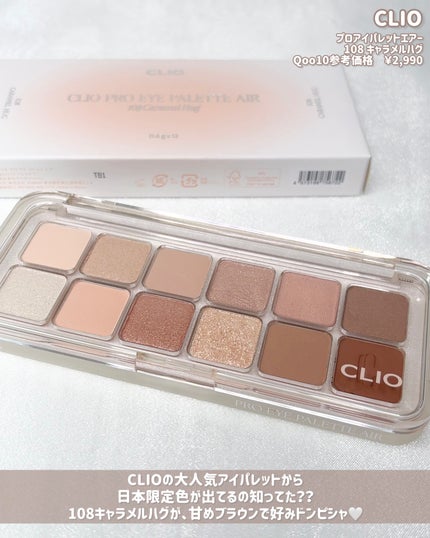 プロ アイ パレット エアー/CLIO/アイシャドウパレットを使ったクチコミ(2枚目)