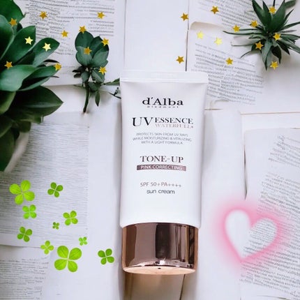 ウォータフルトーンアップサンクリーム/ダルバ/日焼け止めクリームを使ったクチコミ(1枚目)