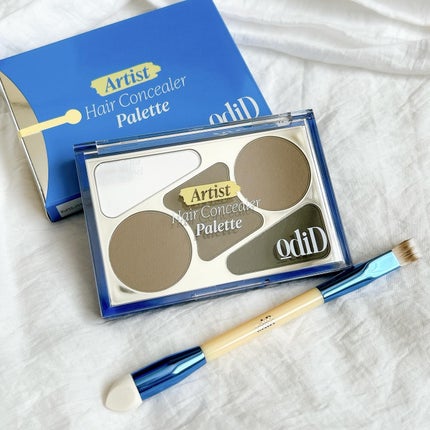 ヘアコンシーラーパレット&アーティスト デュアルブラシ/odiD/その他スタイリングを使ったクチコミ(1枚目)