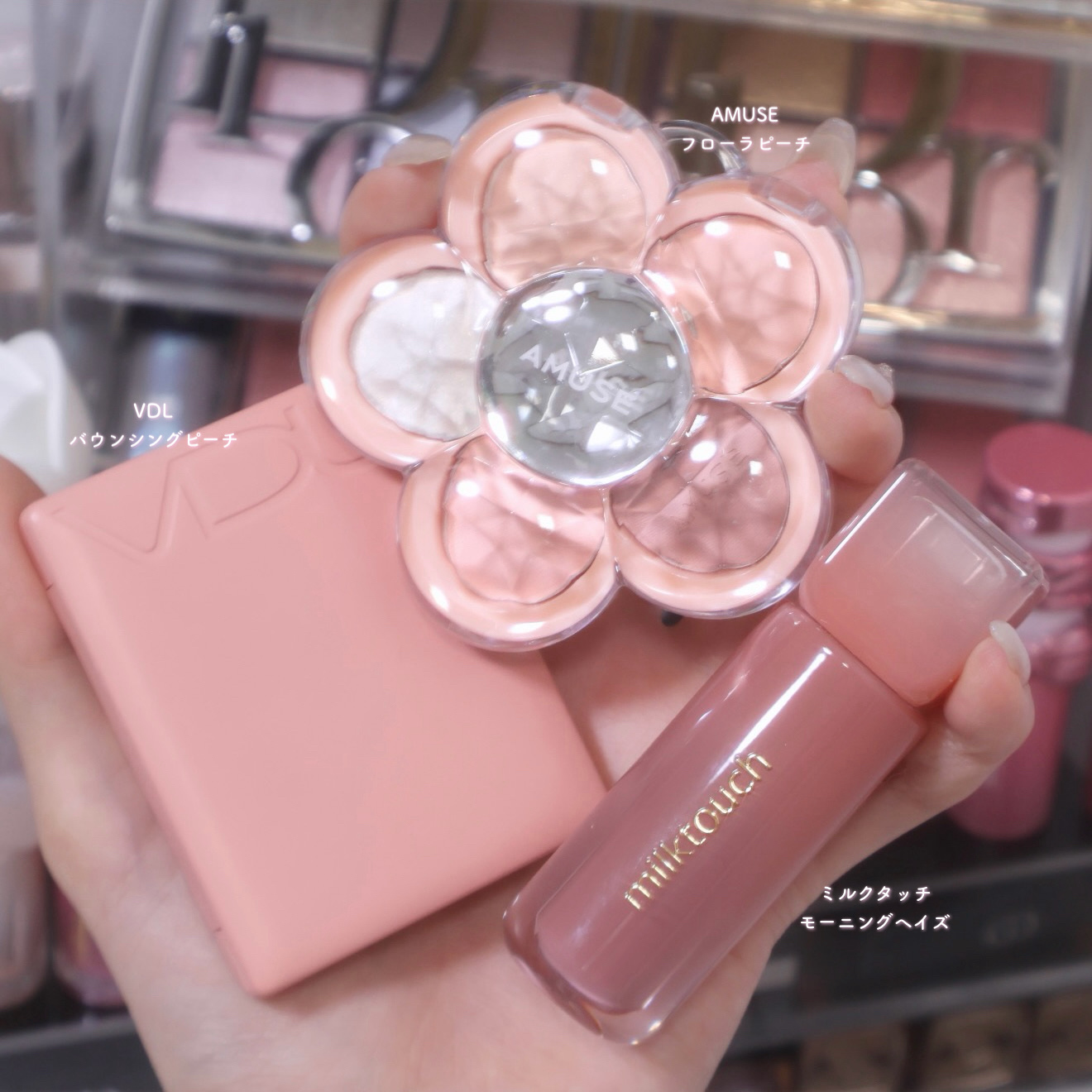 チークステイン ブラッシャー/VDL/パウダーチークを使ったクチコミ（1枚目）