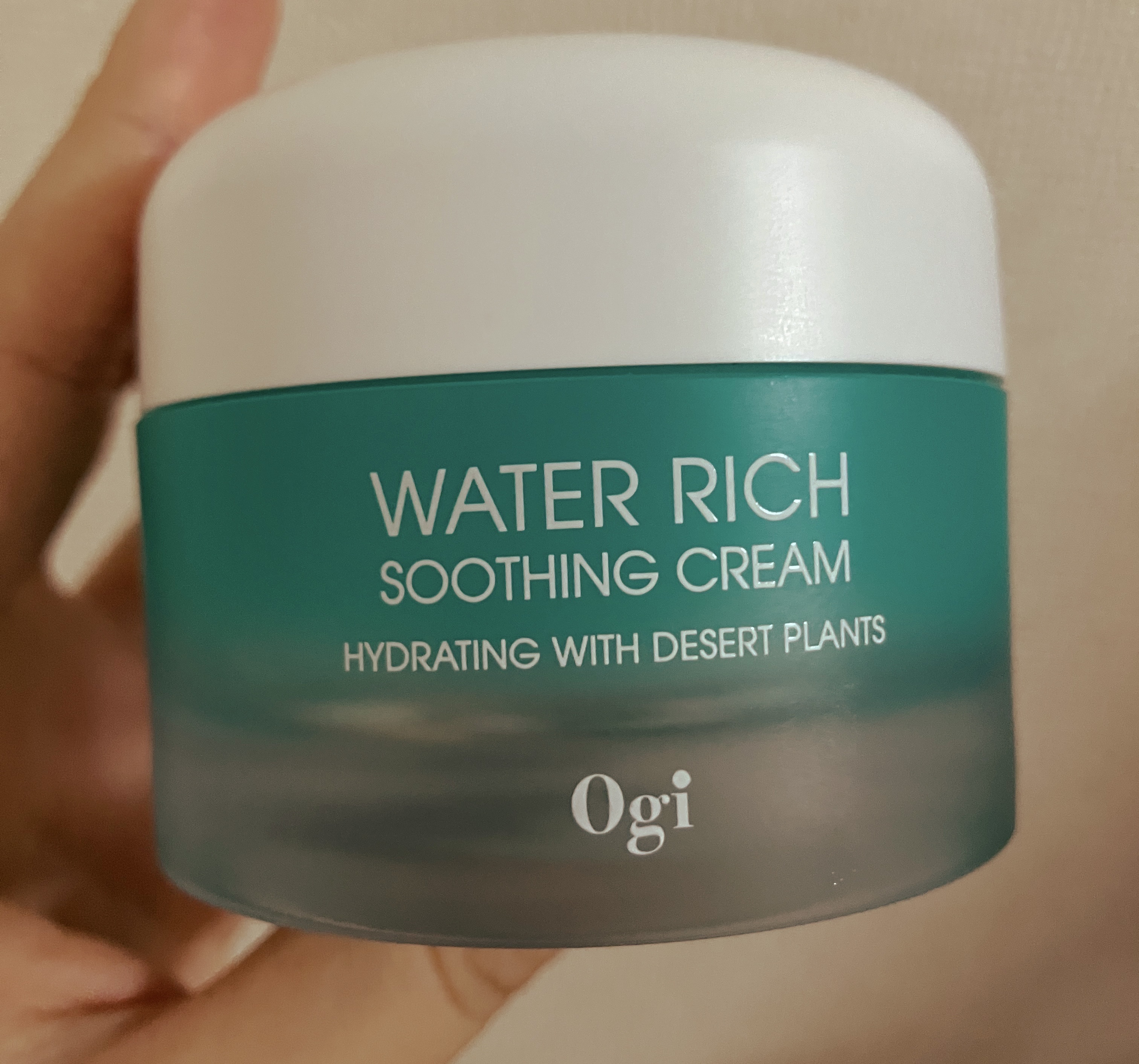ウォーターリッチモイスチャークリーム/Ogi/フェイスクリームを使ったクチコミ（1枚目）