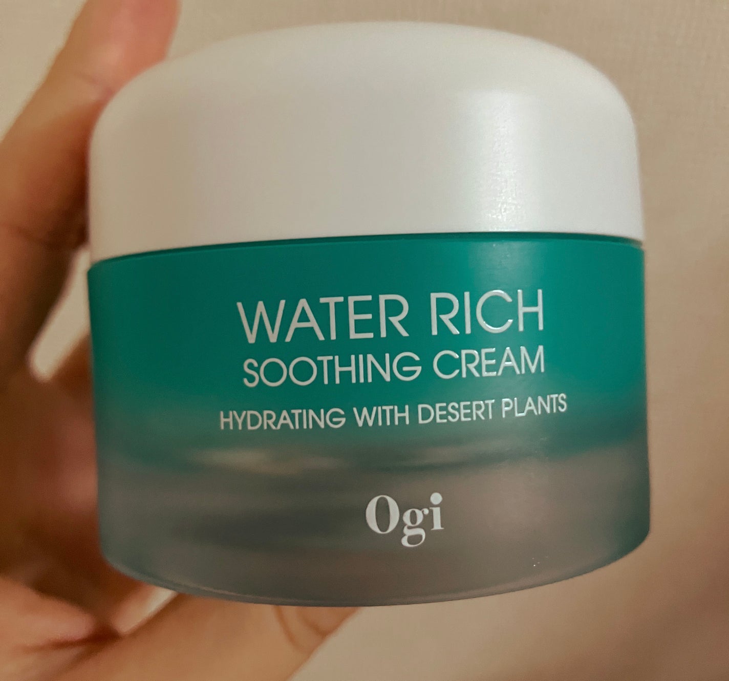 ウォーターリッチモイスチャークリーム/Ogi/フェイスクリームを使ったクチコミ(1枚目)